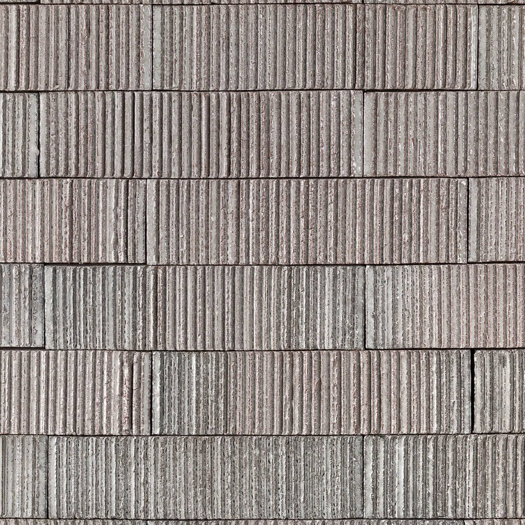 Light Gray Glazed Clay Subway Wall Tile, 30 Pieces 4.30 Square Feet/Case M983