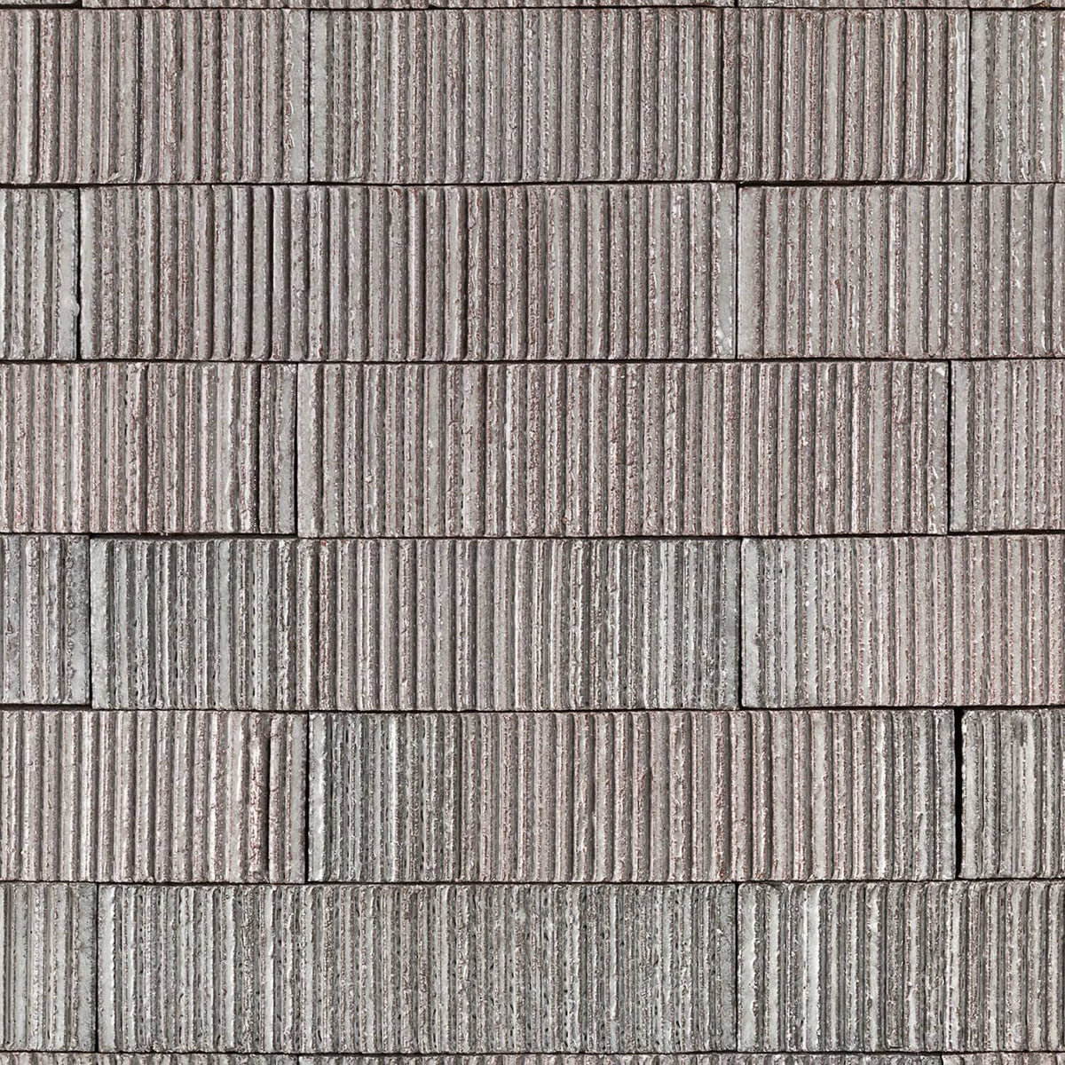 Light Gray Glazed Clay Subway Wall Tile, 30 Pieces 4.30 Square Feet/Case M983