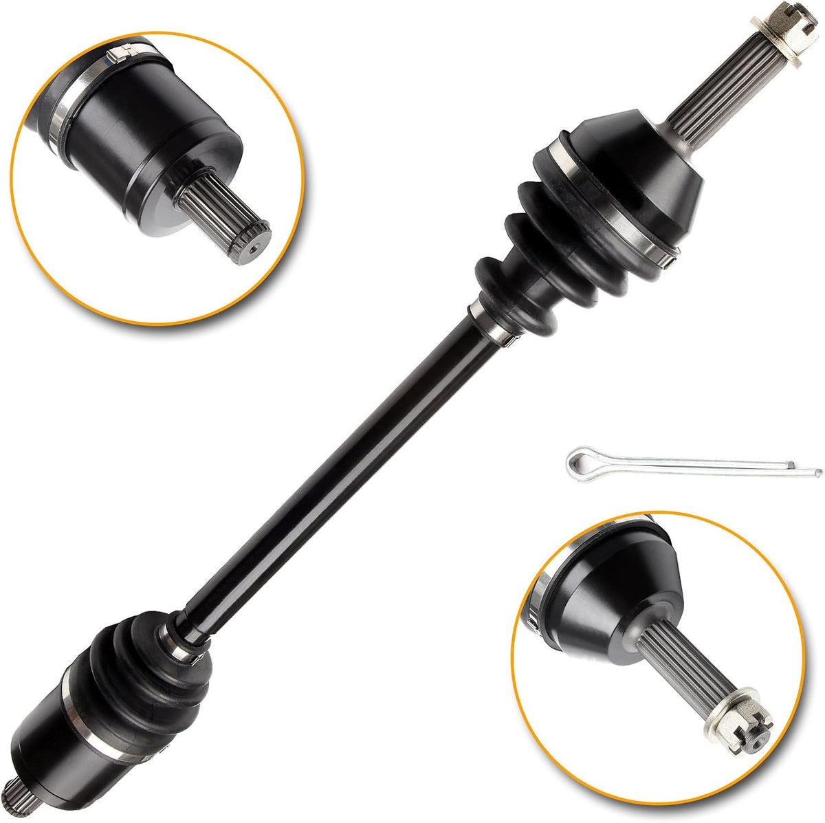 CV Axle Drive Shaft Assembly Pack of 2 V743094