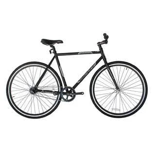 Black 700c 57cm Steel Frame Fixed Gear Bicycle M81575