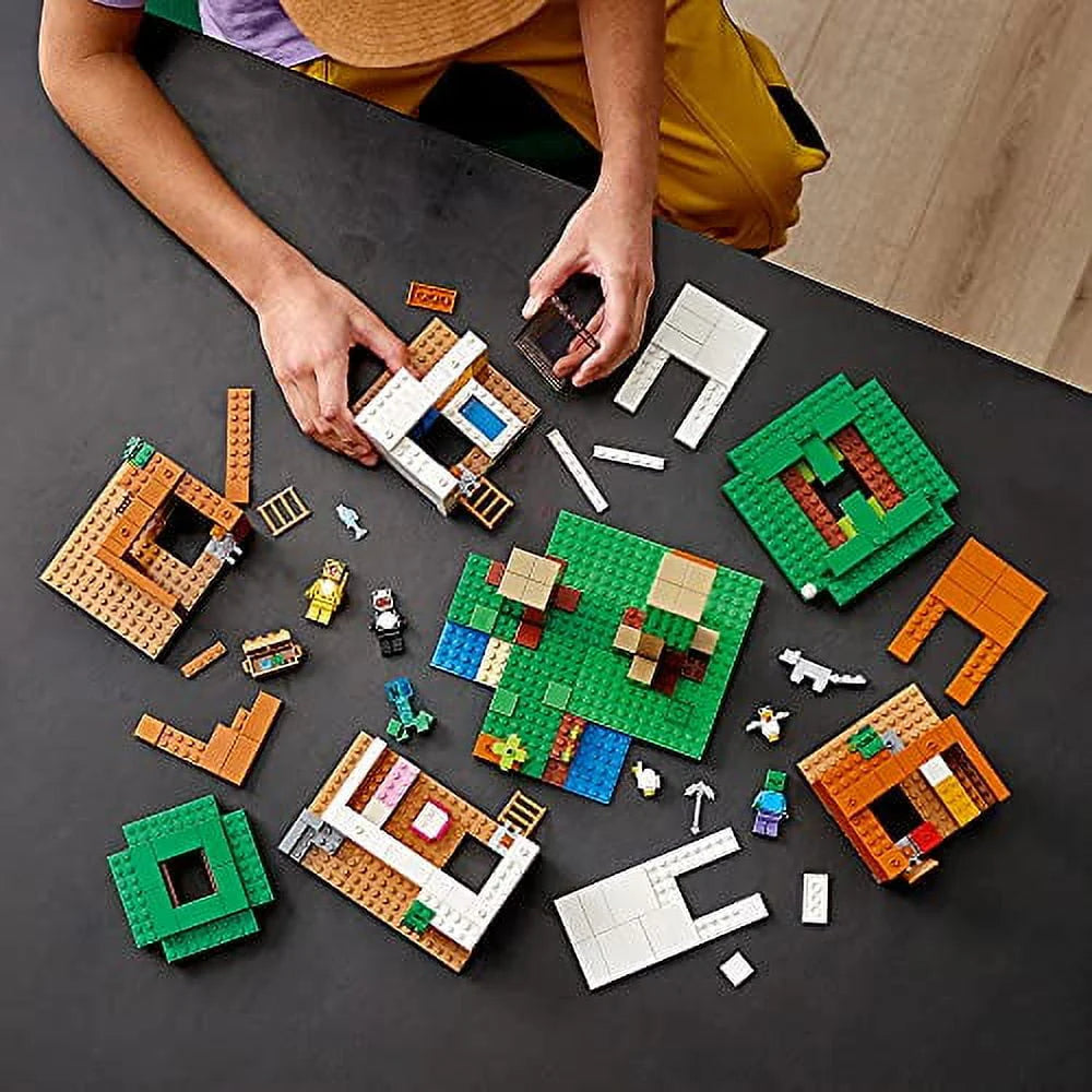 Minecraft Treehouse Building Kit Playset 909 Pieces T943207