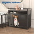 Large Dog Crate Furniture with Detachable Door I70903