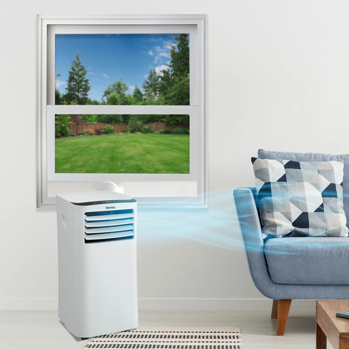5300 BTU 3-in-1 Portable AC in White J762
