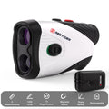Black & White Mix Laser Golf Rangefinder with Slope, 1200 Yards Range L9652