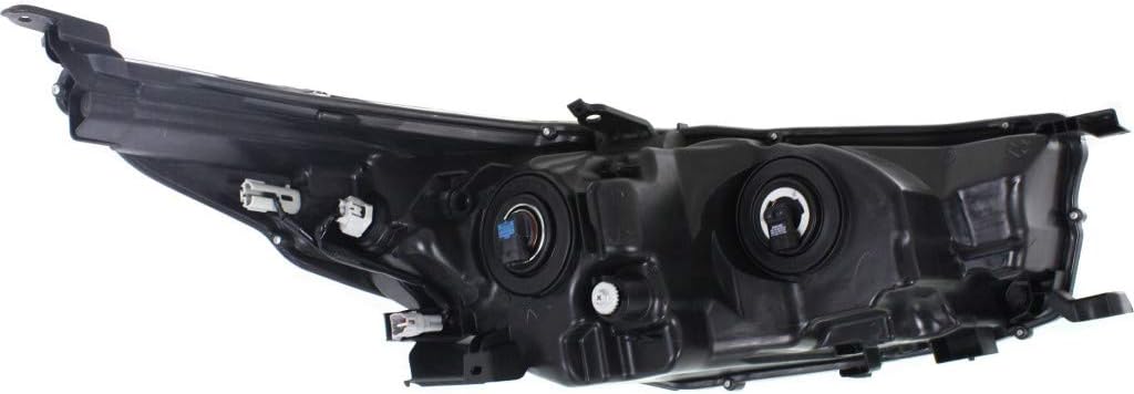 Chrome Headlight Assembly Pair for Toyota Highlander/Hybrid 2014-2015 K79938