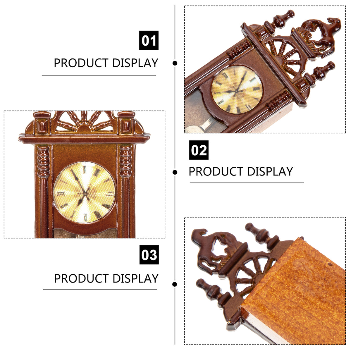 Vintage Metal Hanging Clock Furniture R426136