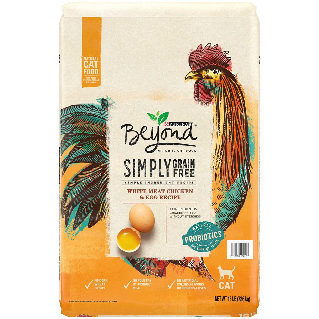 Grain Free White Meat Chicken & Egg Recipe Dry Cat Food H815809