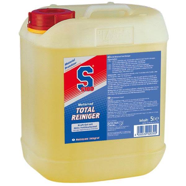 S100 Motorcycle Total Cleaner 5 Litre Plastic Canister H92705