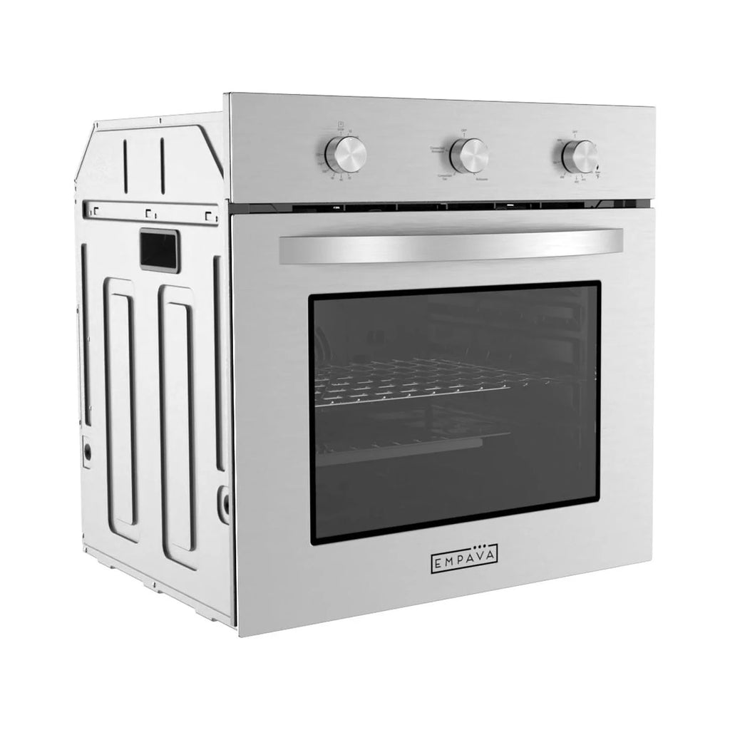 24 in. Single Gas Wall Oven with Convection Fan in Stainless Steel W560