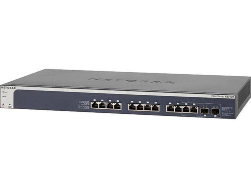 12 10GBase-T Ports 2 Shared 10 Gigabit SFP+ Ports Smart Managed Switch M54646