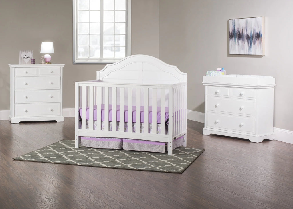 4-in-1 Convertible Baby Crib S330764