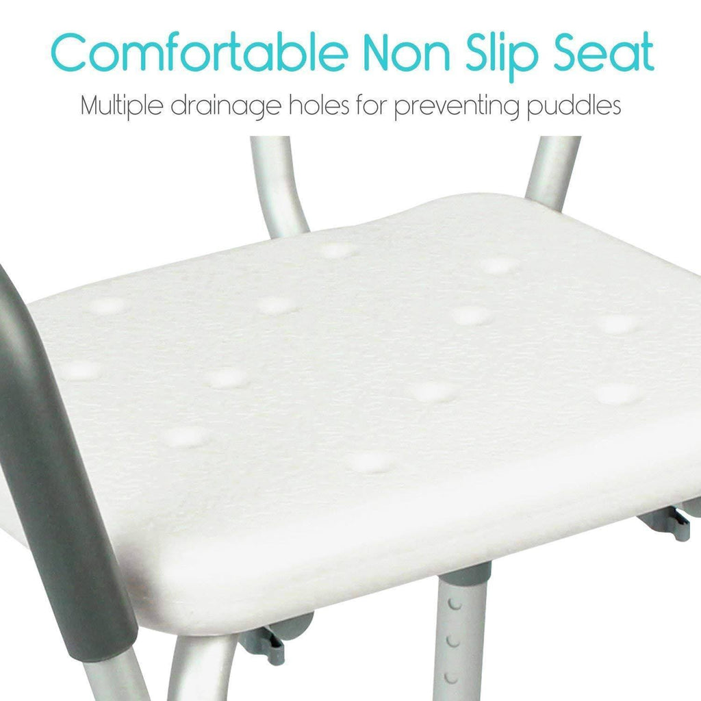 Shower Chair with Back and Arms T389