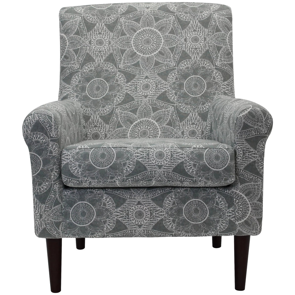 Gray Lounge Chair A9593