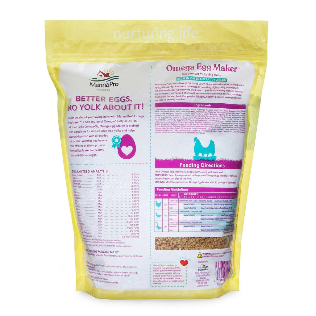 Omega Egg Maker Supplement T65076