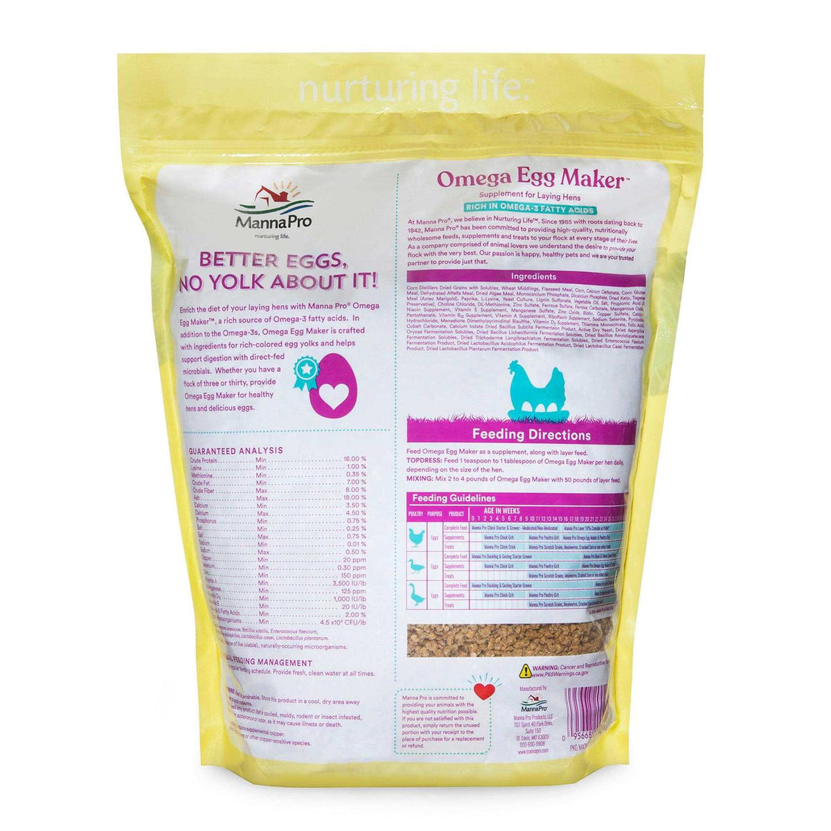 Omega Egg Maker Supplement T65076