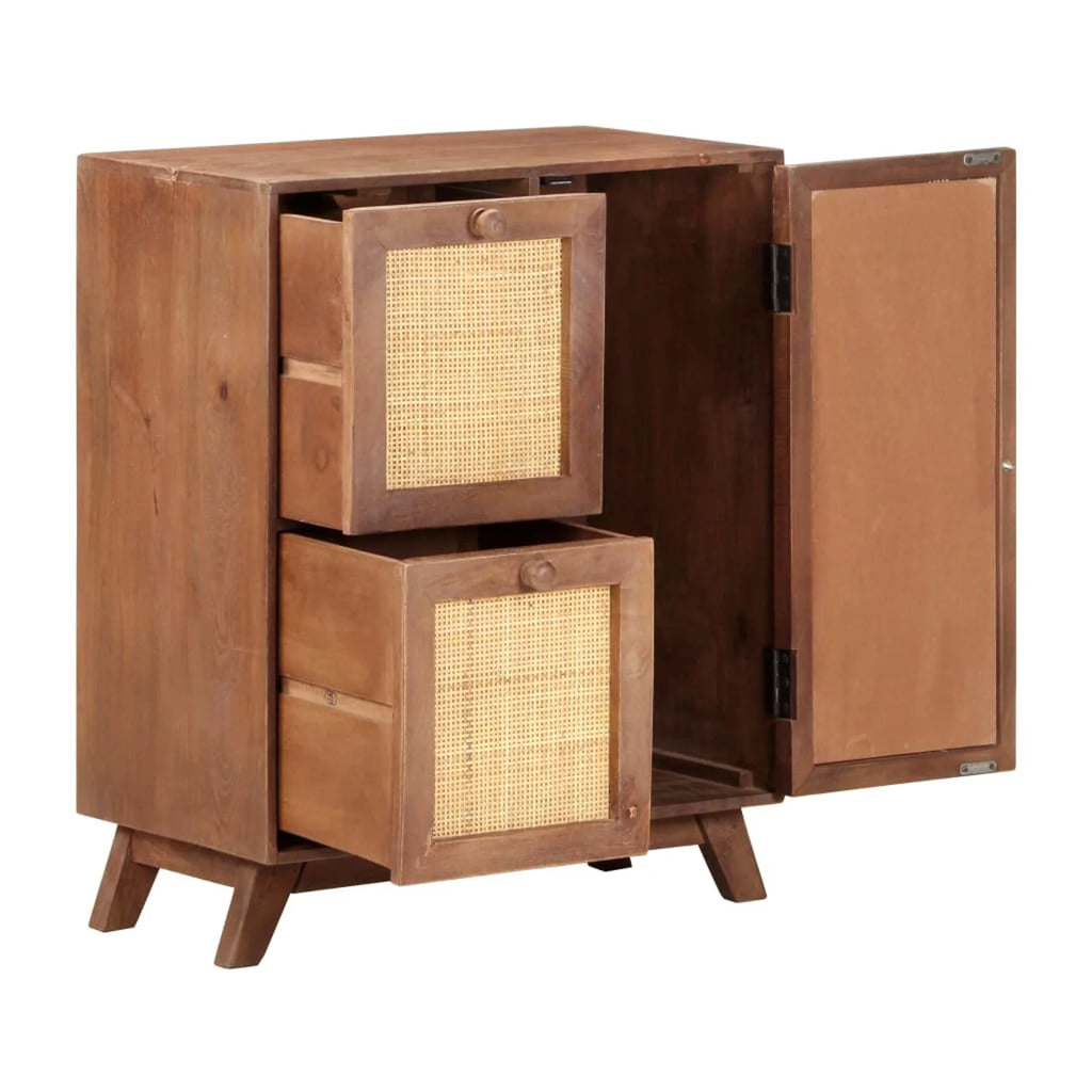 Solid Mango Wood Storage Cabinet J3221
