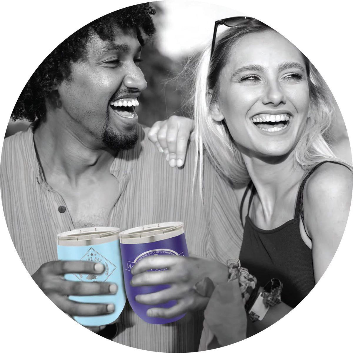 12 oz Stainless Steel Vacuum Insulated Wine Tumbler Q23468
