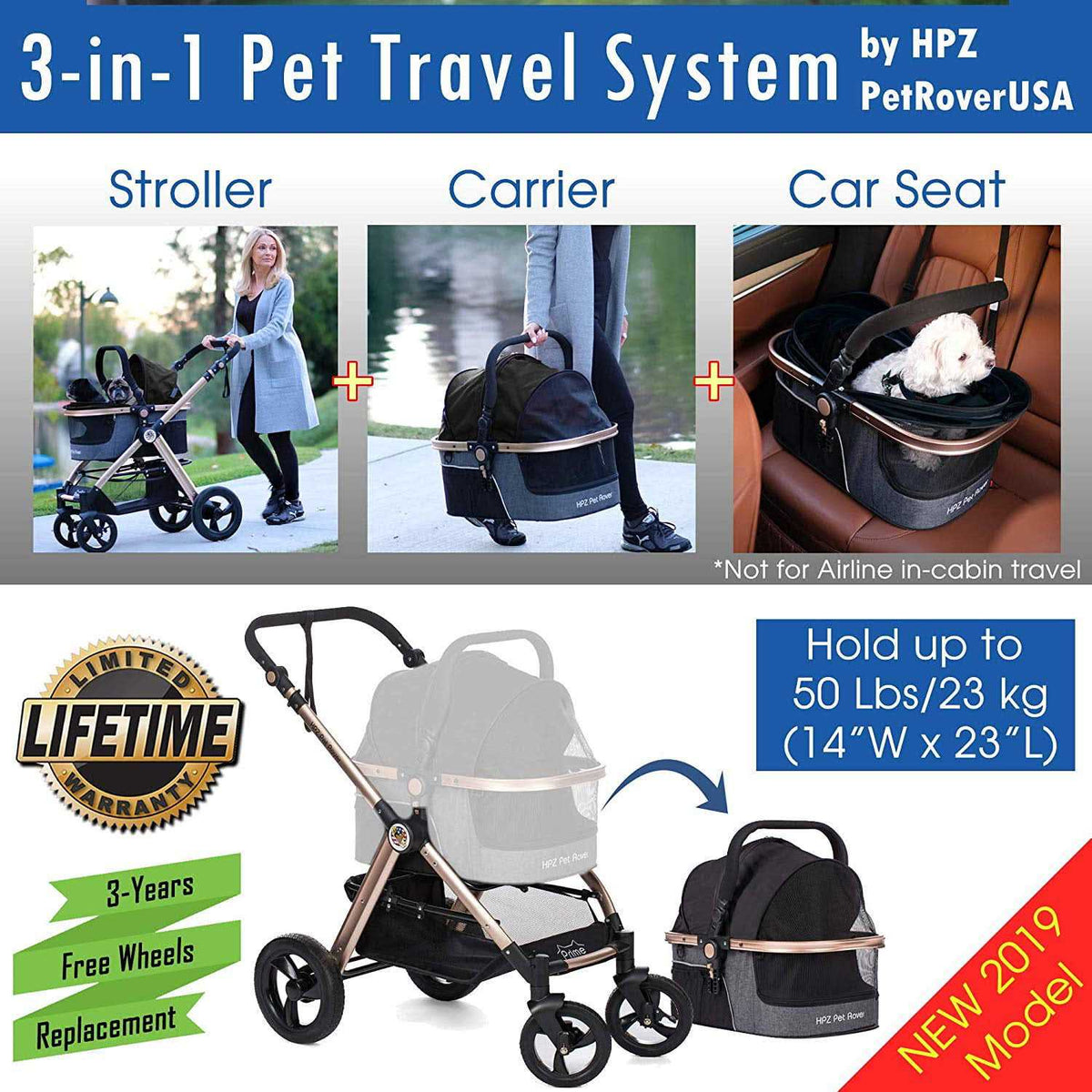 Pet Stroller A6193