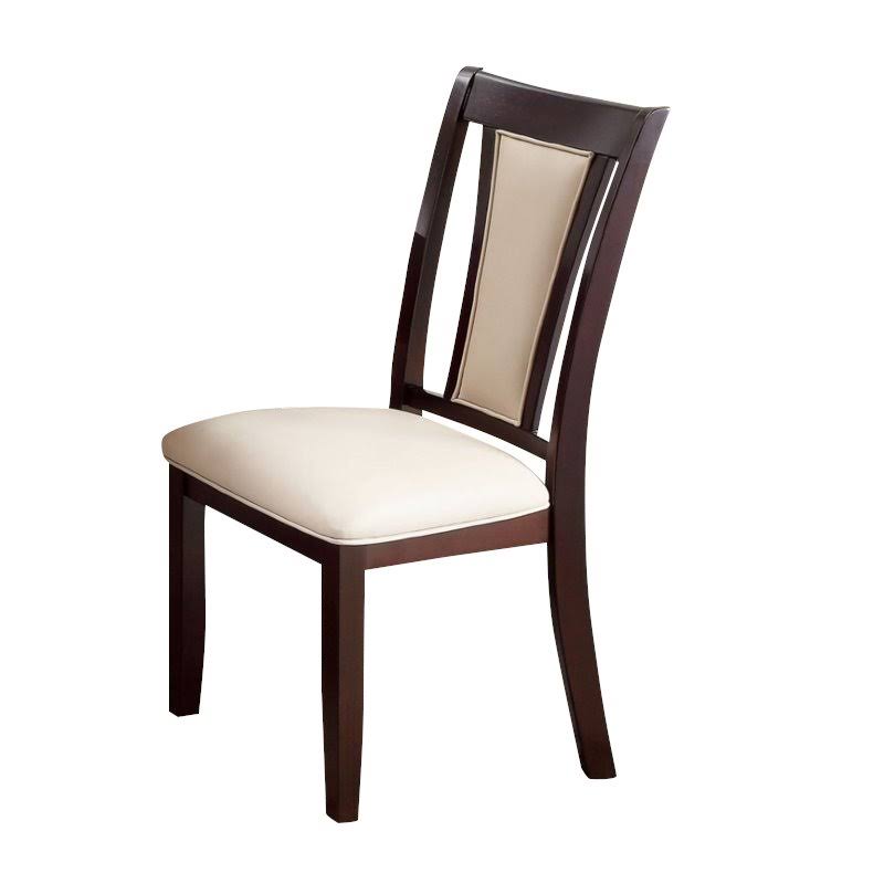 Dark Cherry Wood Dining Chair (Set of 2) C494067