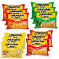 Instant Ramen Variety Pack 12 Packs 3oz Chicken Beef Chili Flavored Noodles C388