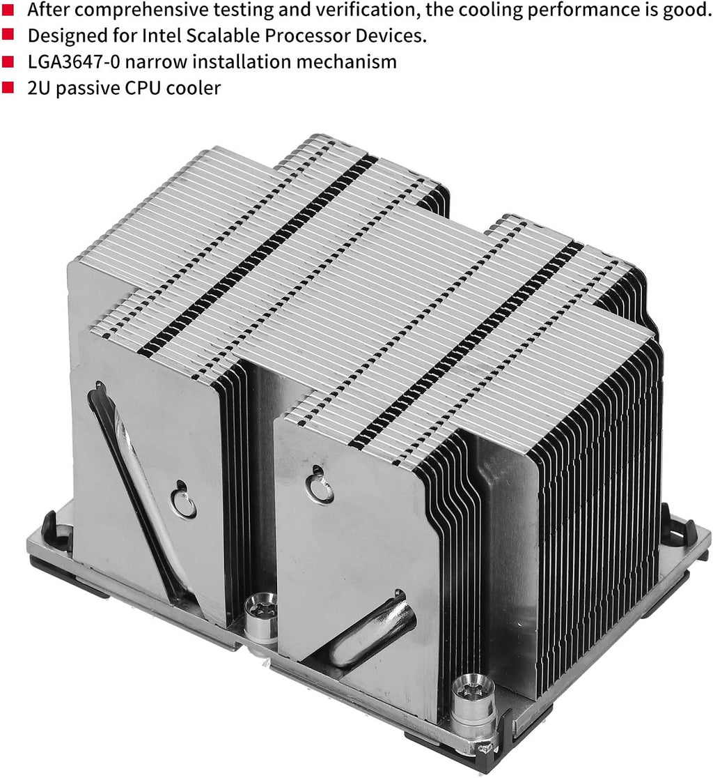 CPU Heat Sink for LGA 3647-0 2U Server J182468