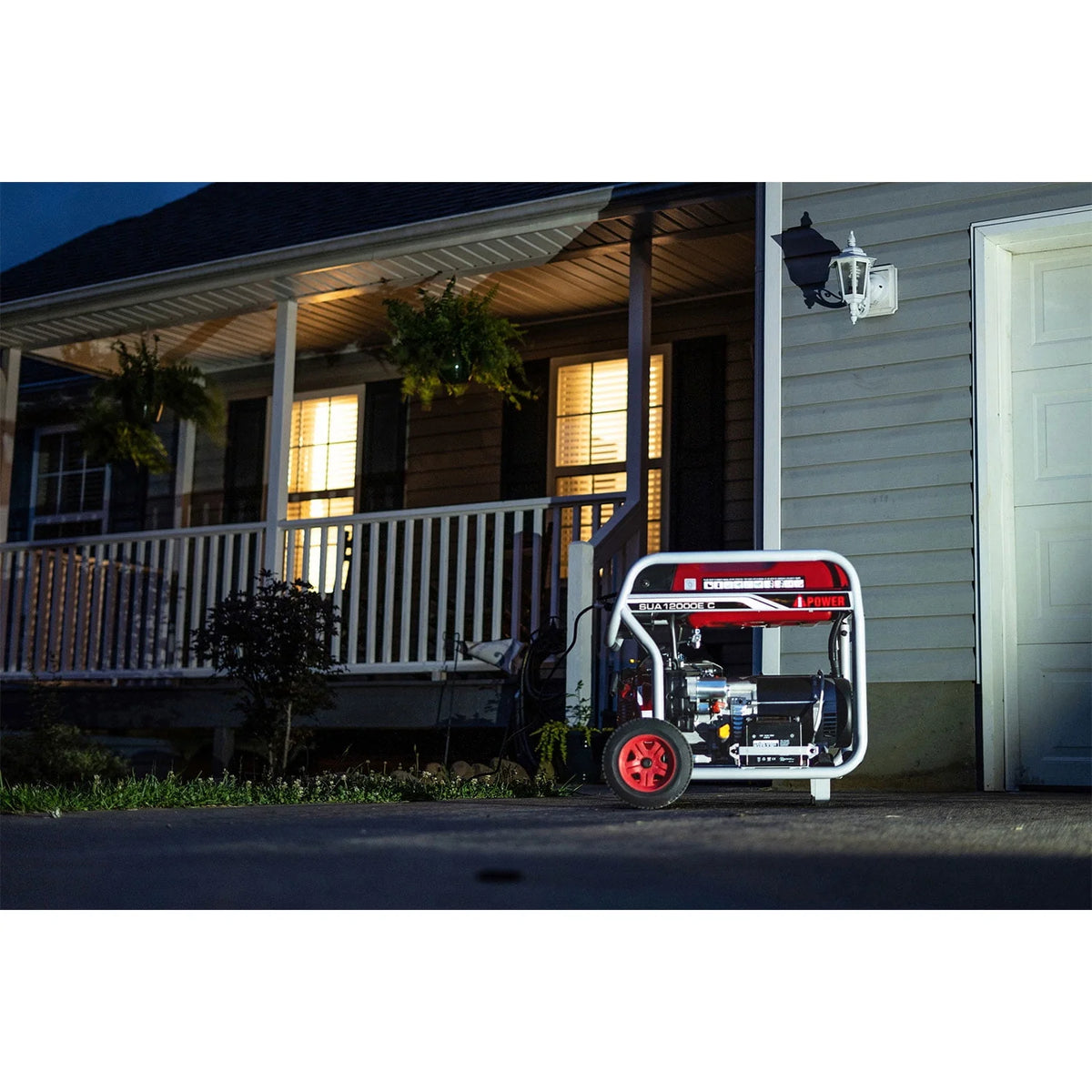 12000 Watt Portable Gas Powered Generator J555993