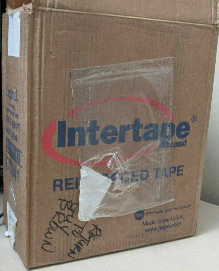 Reinforced Water Activated Tape, Natural, 10 Roll Q45339