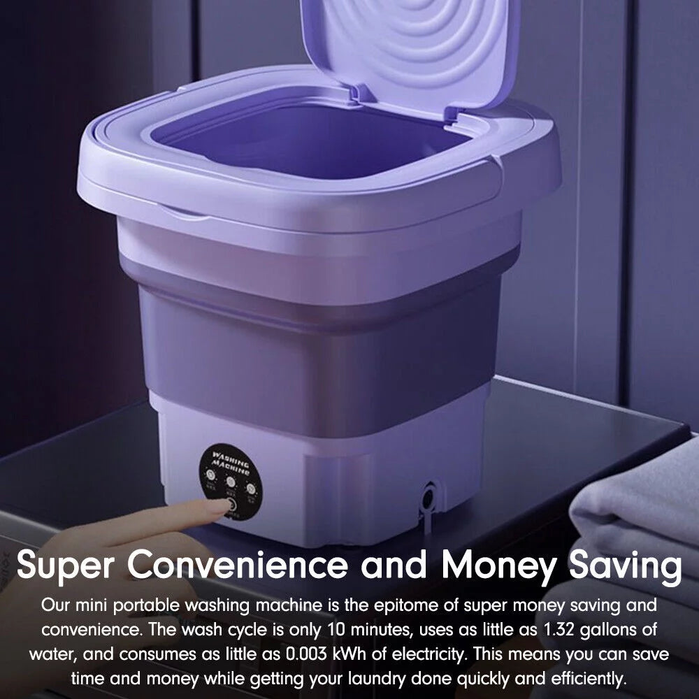 8L Foldable Mini Washing Machine N6592