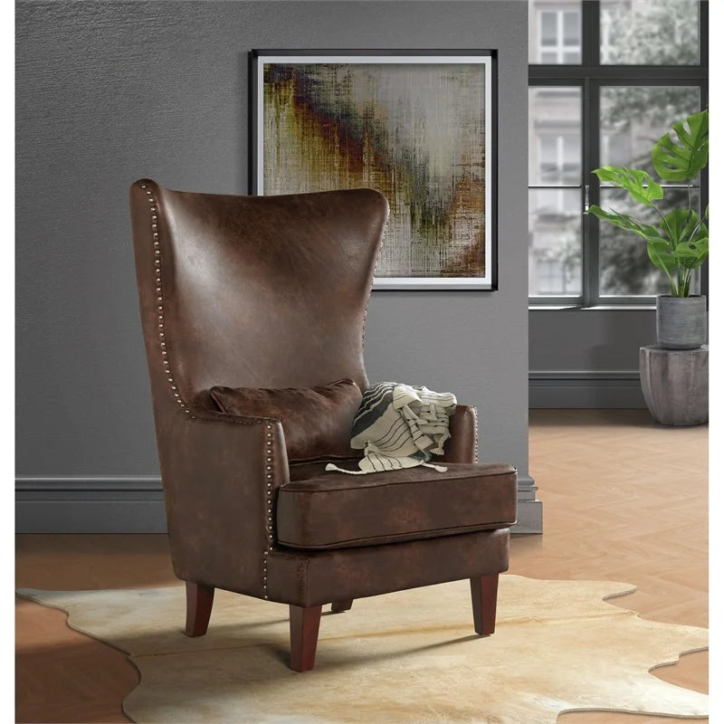 Chair with Chrome Nails O144