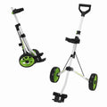 White Green Kids Adjustable Golf Cart T125397