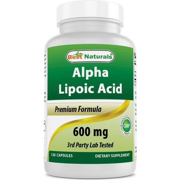 Alpha Lipoic Acid 600 mg 120 Capsules L89755