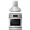 30 Electric Range and Range Hood W5480