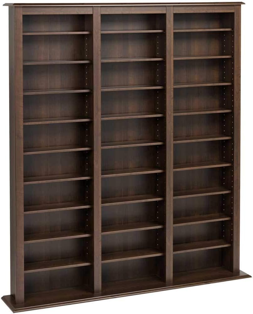 Espresso Triple Width Barrister Tower E697