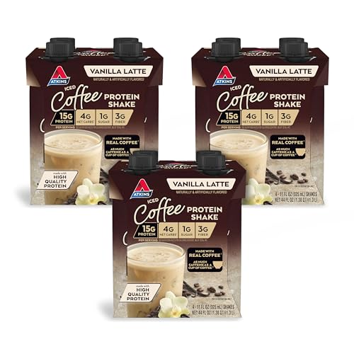 Iced Coffee Flavored Protein Shake 12 Pack V3261