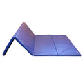 Blue 4x8 Ft x 1-3/8 Inch Folding Gym Mat S4847