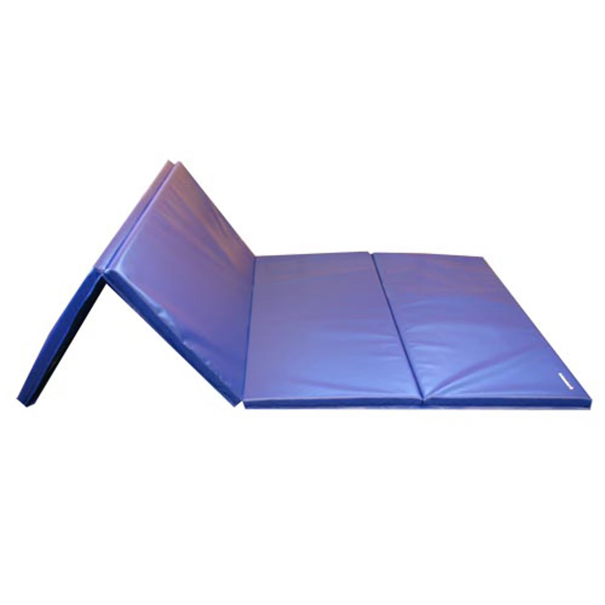 Blue 4x8 Ft x 1-3/8 Inch Folding Gym Mat S4847