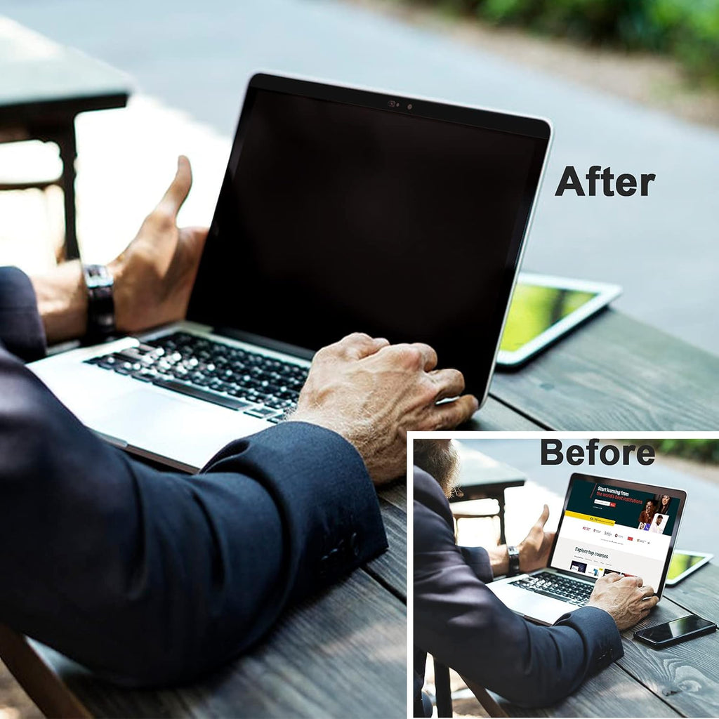 Magnetic Removable Anti Glare Blue Light Screen Protector for MacBook Pro 13 Inch with Camera Cover U5080