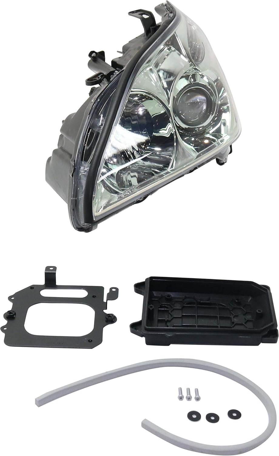 Headlight Lens and Housing Set of 2 for 2004-2006 Lexus RX330 HID B2959