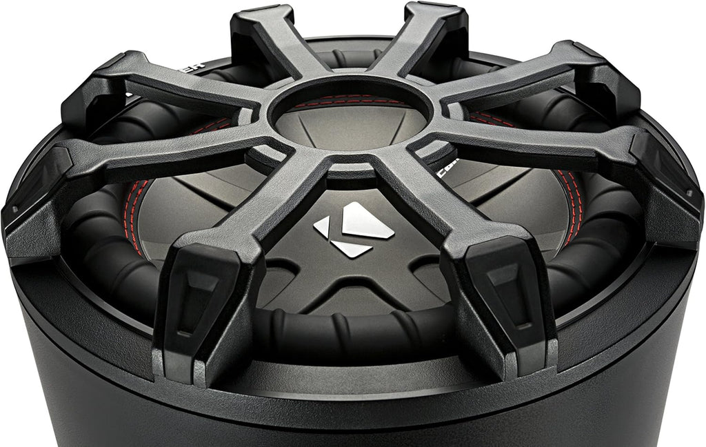 10" Bass Tube Sub Box with Amplifier and 8Ga Amp Install Kit T20466