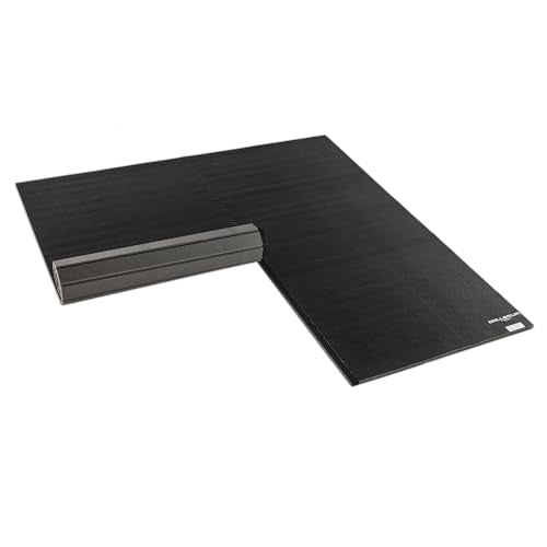 10'x10'x1.25" Black Tatami Martial Arts Mat D5002