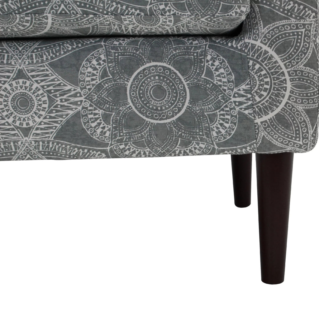 Gray Lounge Chair A9593