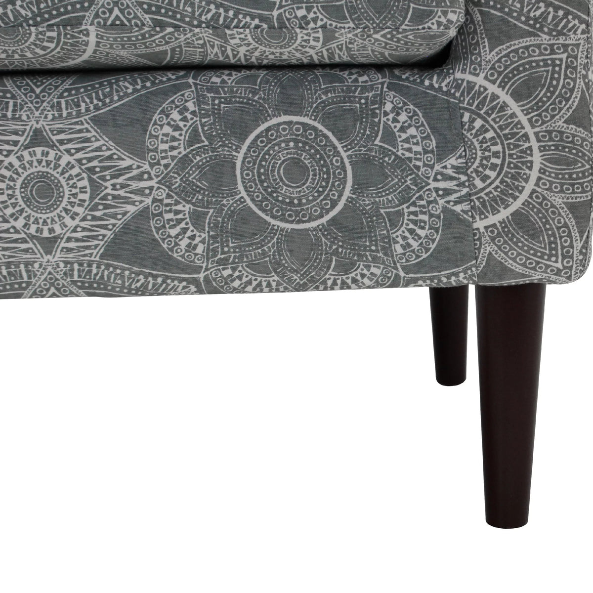 Gray Lounge Chair A9593