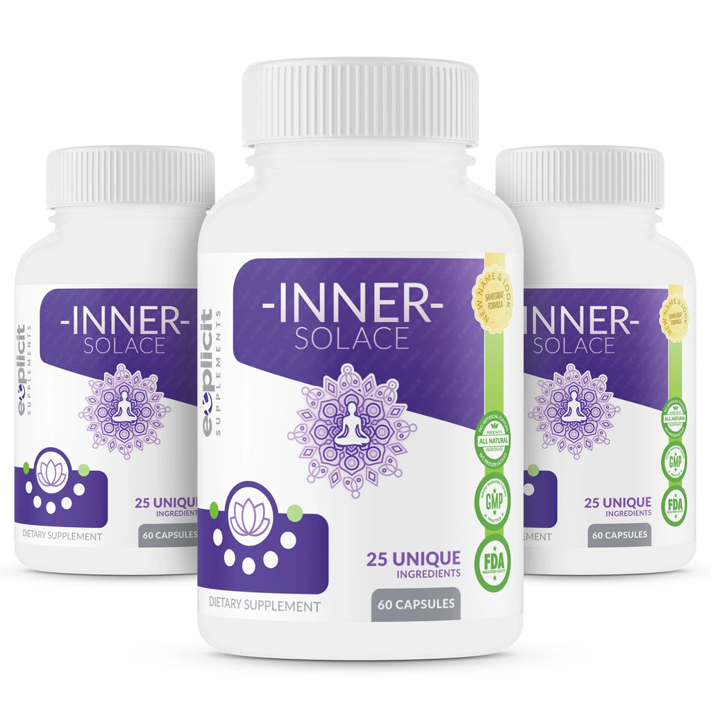 Anxiety Relief Supplement 3 Pack 60 Capsules T237929