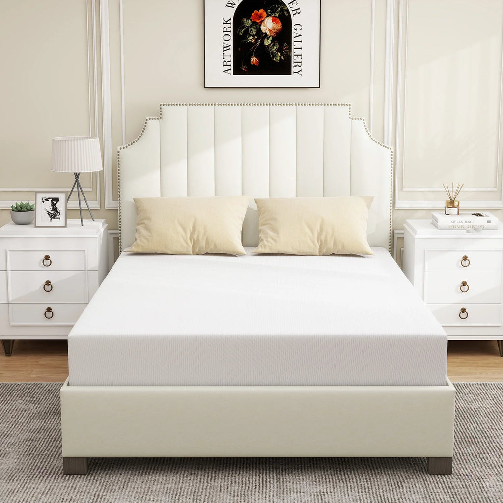 Twin Size Memory Foam Mattress with Cover U15266