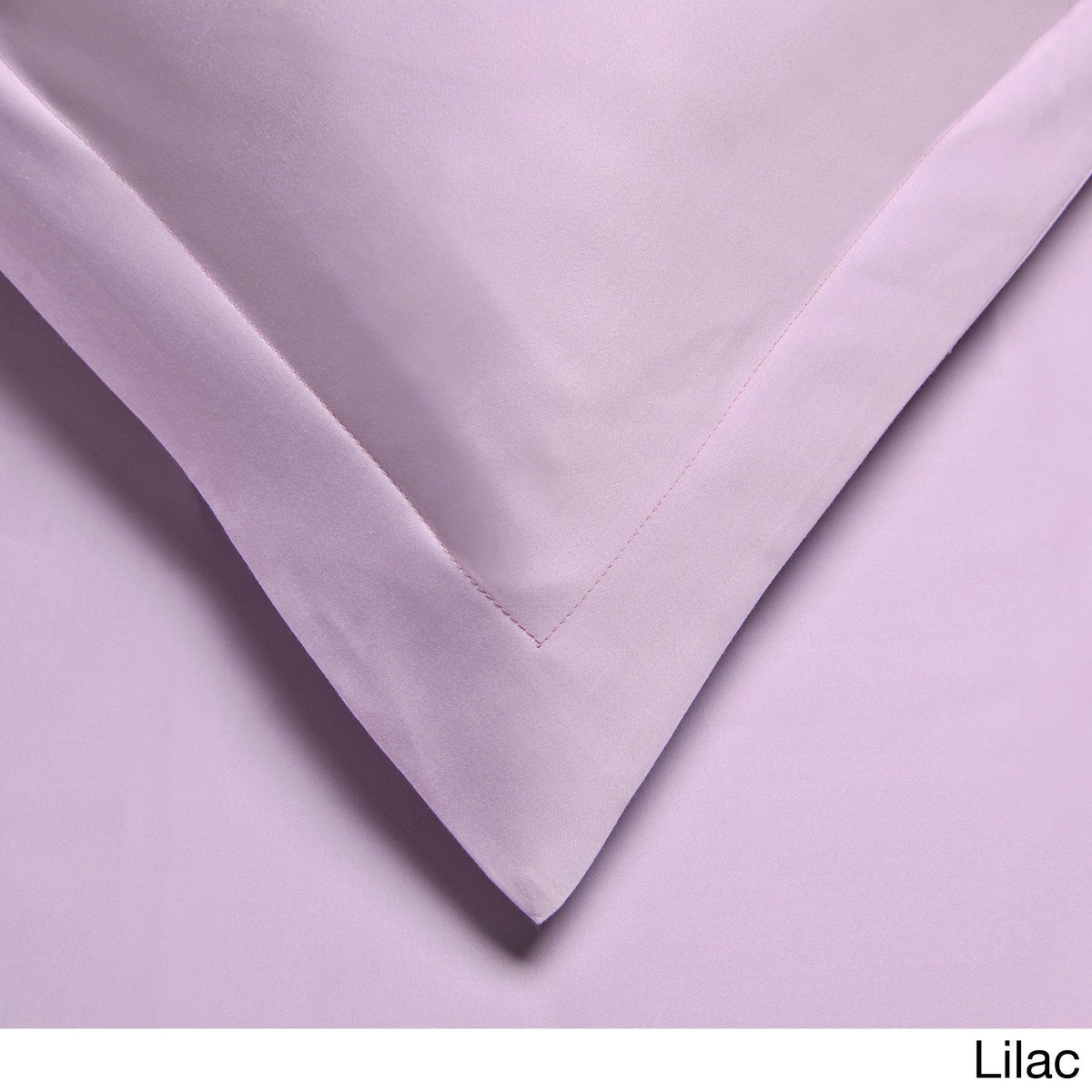 Lilac King Cotton Sateen Duvet Cover Set W735