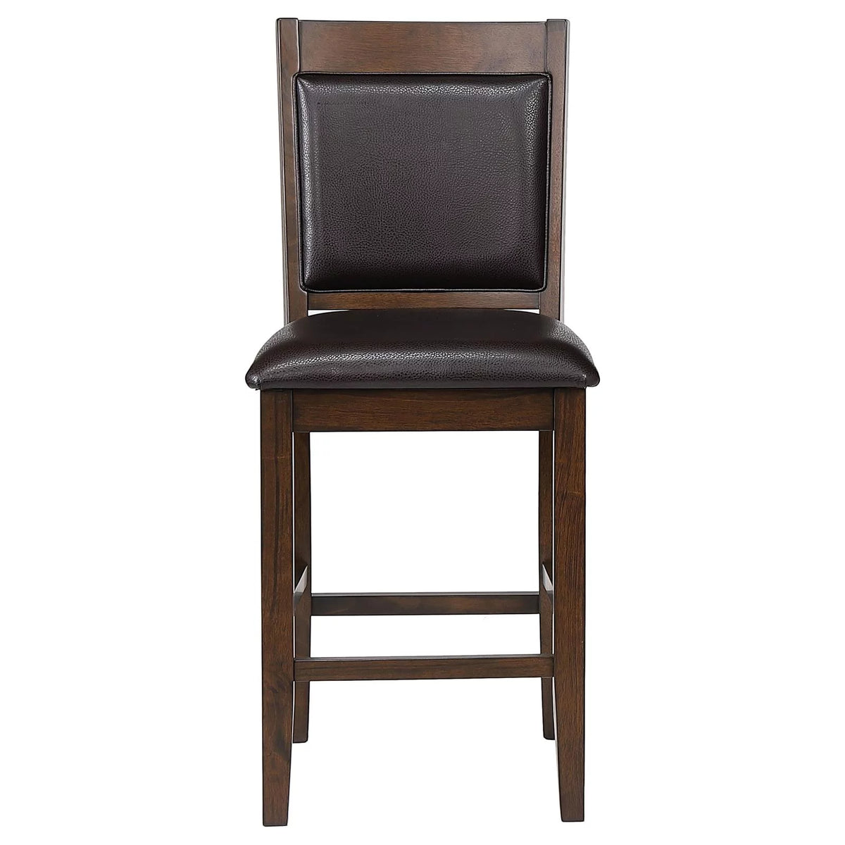 5-piece Rectangular Dining Set Brown and Walnut J914171