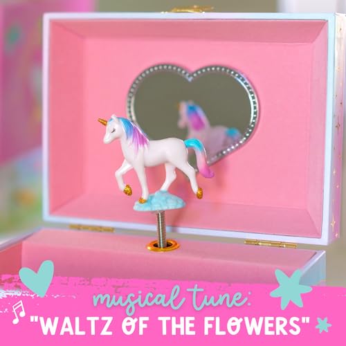 Musical Unicorn Jewelry Box for Girls J483