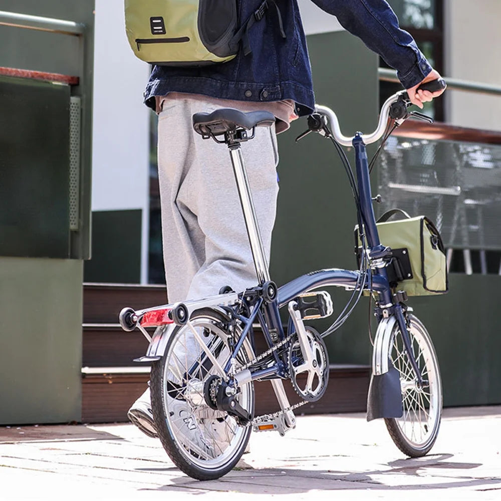 Insulated Folding Bike Handlebar Bag with Rain Cover O21250