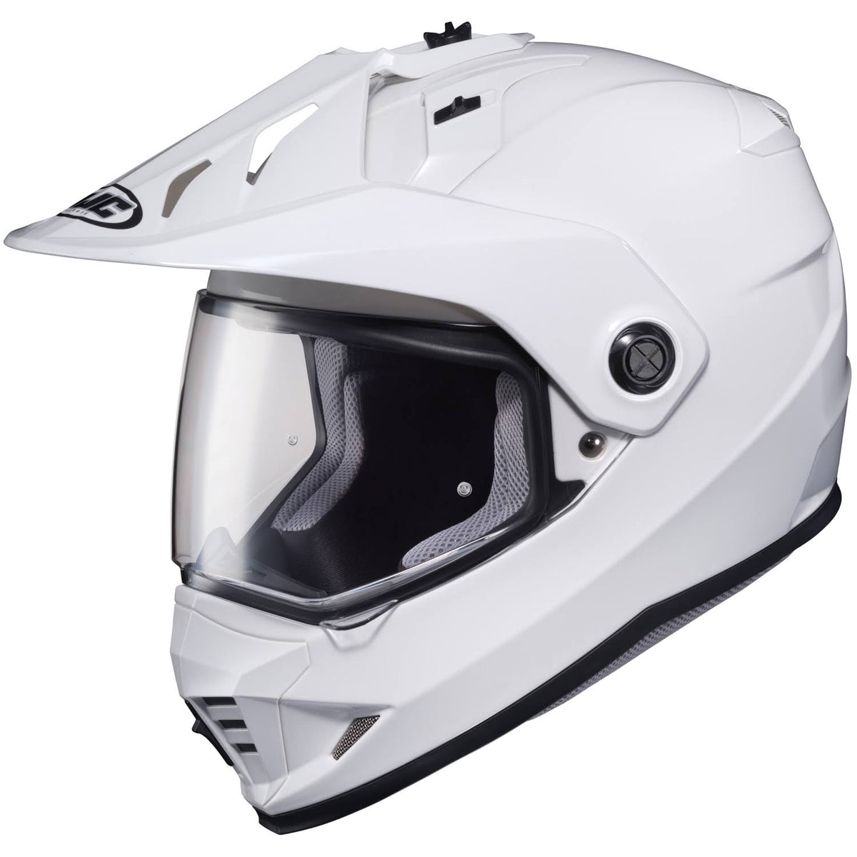 White Solid Helmet E5720