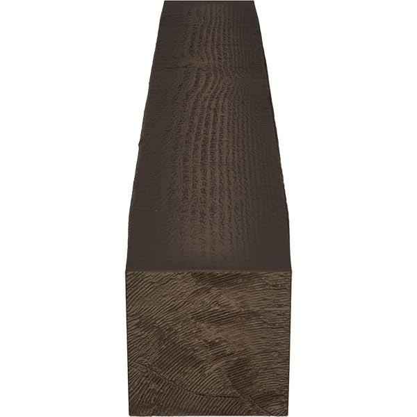 Natural Mahogany Faux Wood Fireplace Mantel A834